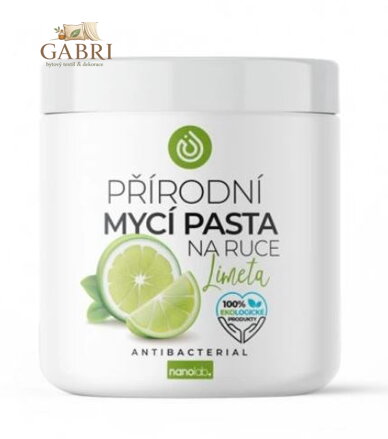 Přírodní mycí pasta na ruce Limeta 500 g 