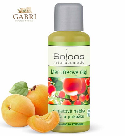 Rostlinný olej lisovaný za studena - Meruňkový olej 