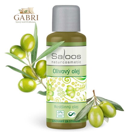 Rostlinný olej lisovaný za studena - Olivový olej 