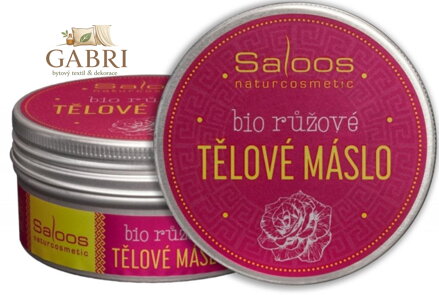 Šlehané bio růžové máslo 