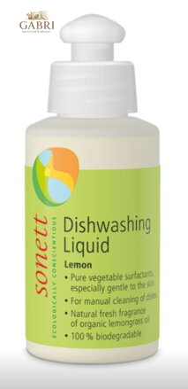 SONETT Tekutý prostředek na nádobí - citrón 120 ml