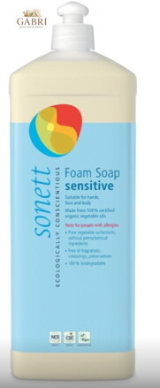 SONETT Pěnové mýdlo Sensitive 1 