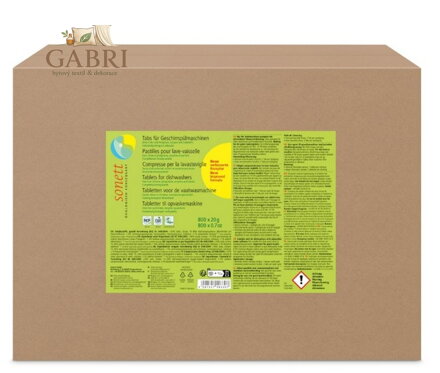 SONETT Tablety do myčky (800 ks) 16 kg