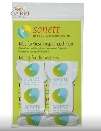 SONETT Tablety do myčky - vzorek 20 g