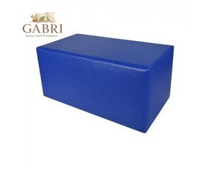  Taburet lékařská kůže Meditap 80x40x42cm modrá - více barev na výběr