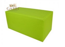  Taburet  EKO kůže 80x40x42cm zelená limonka - více barev na výběr