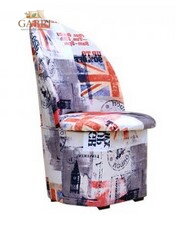  Taburet s opěradlem Krasnal London 3