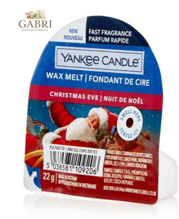 Yankee Candle vonný vosk do aromalampy - CHRISTMAS EVE ( 36572 ) Doprodej