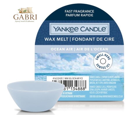 Yankee Candle vonný vosk do aromalampy - OCEAN AIR VONNÝ ( 40840 )