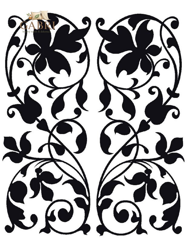 Samolepící dekorace Ornament F 0460