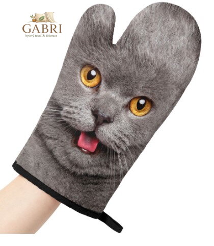 Kuchyňská chňapka - Kočičí pohled