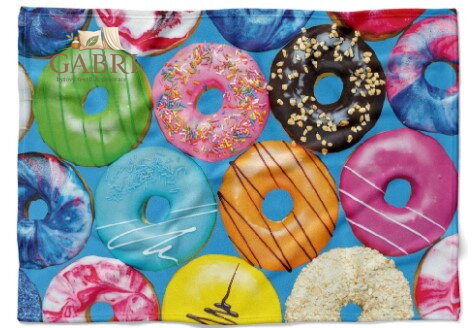 Fleecová fotodeka - Donuts více rozměrů 
