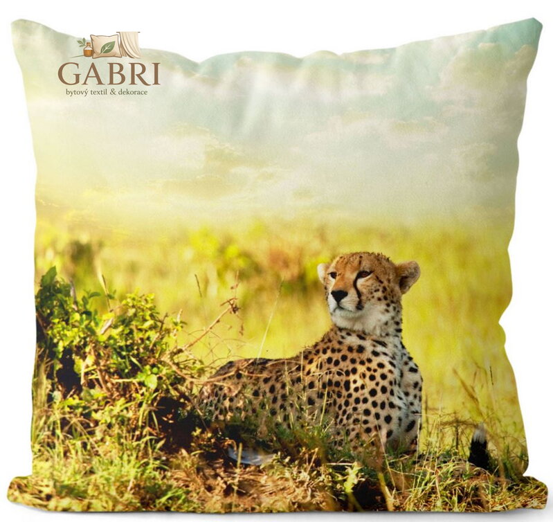 Fotopolštářek s 3D efektem - Gepard