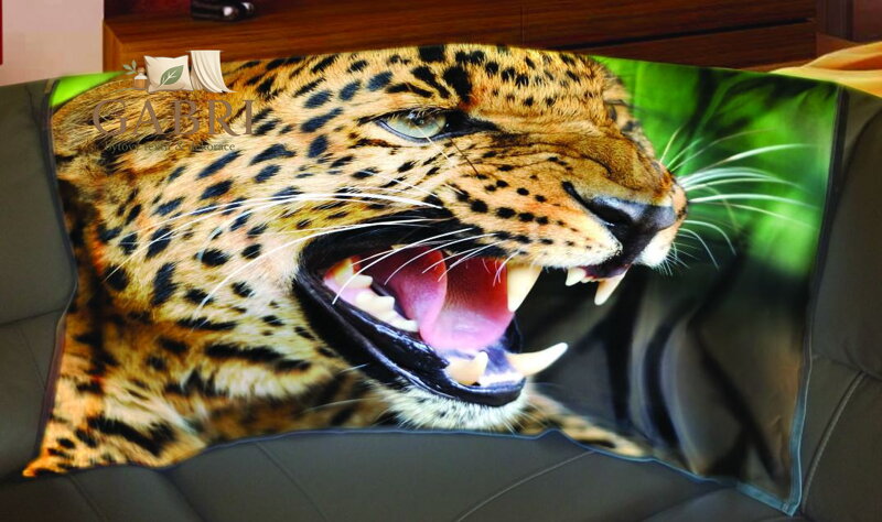Fleecová fotodeka - Řev geparda více rozměrů
