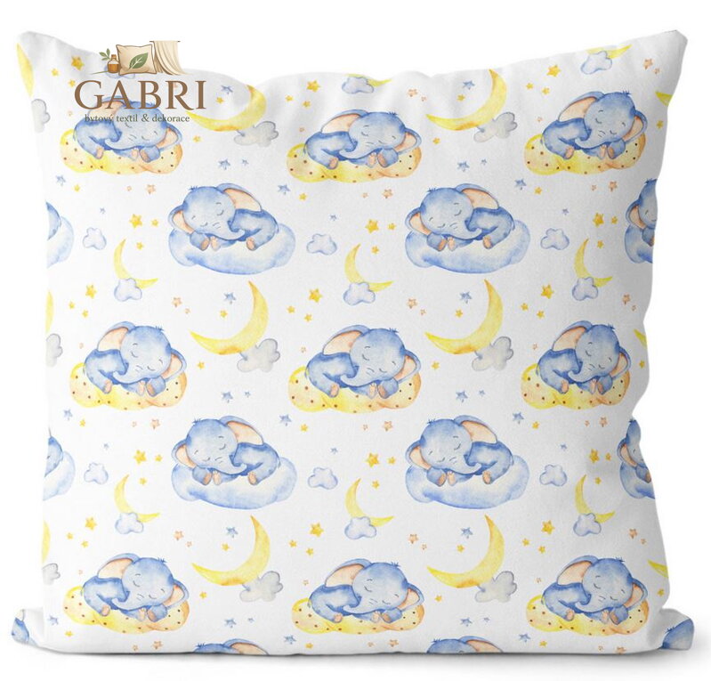 Dětský polštářek - Slůně