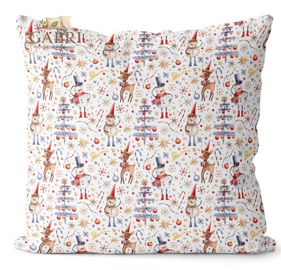 Polštářek s potiskem - Vánoční relax