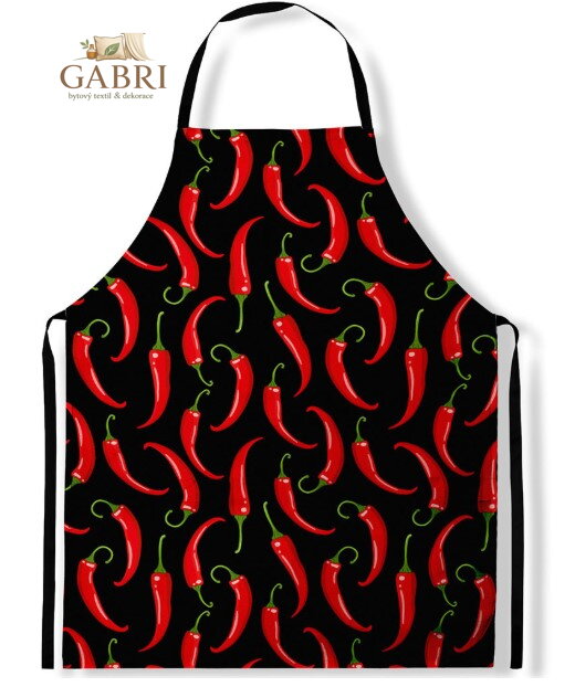 Kuchyňská zástěra - Chilli