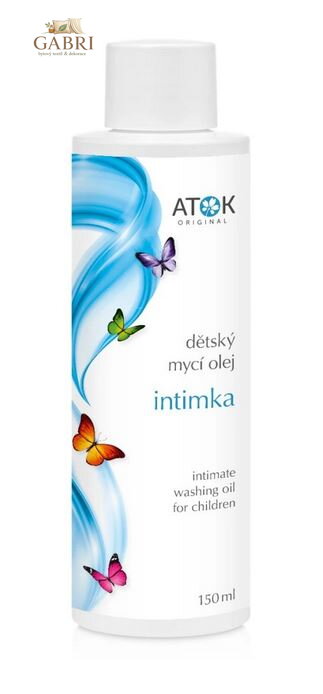 Dětský mycí olej Intimka