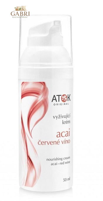 Vyživující krém - Acai-červené víno