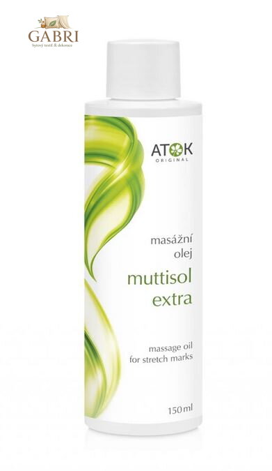 Masážní olej proti striím Muttisol Extra 