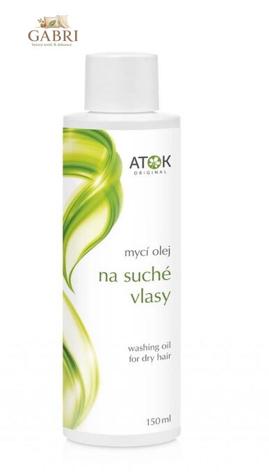 Mycí olej na suché vlasy 
