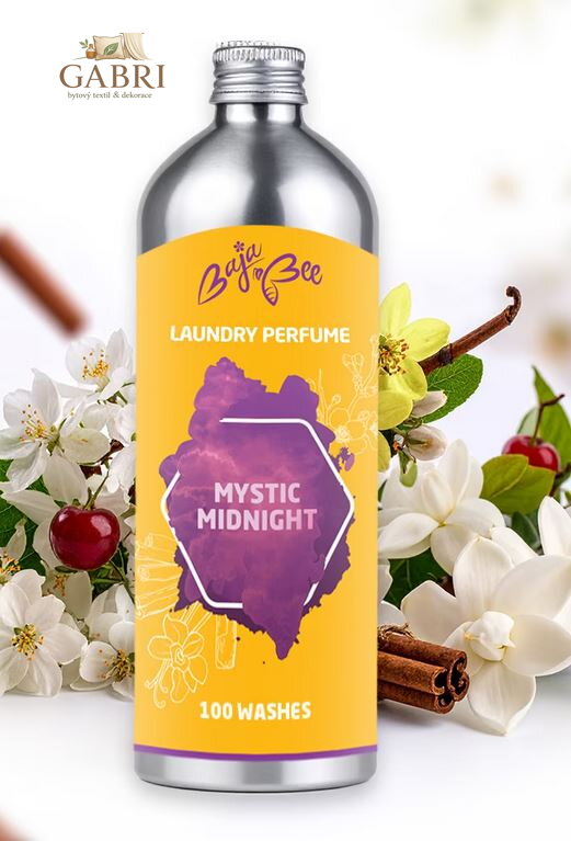 Parfém na praní na vodní bázi BayaBee - Mystic Midnight 500ml ( 100 praní )