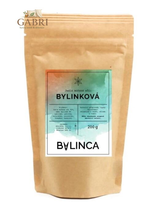 Jedlá mořská sůl - Bylinková 200g