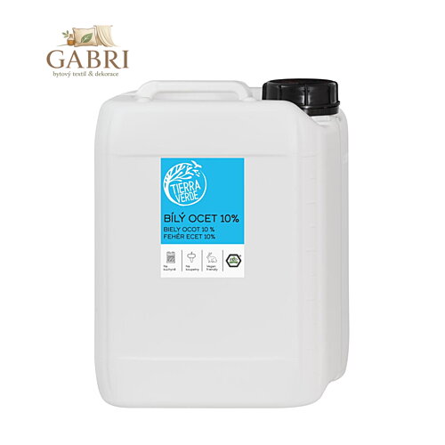 Tierra Verde – Bílý ocet 10% (TIERRA VERDE), 5 l