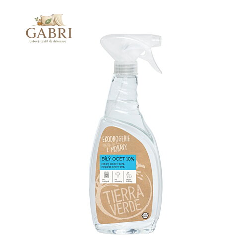 Tierra Verde – Bílý ocet 10% (TIERRA VERDE), 750 ml