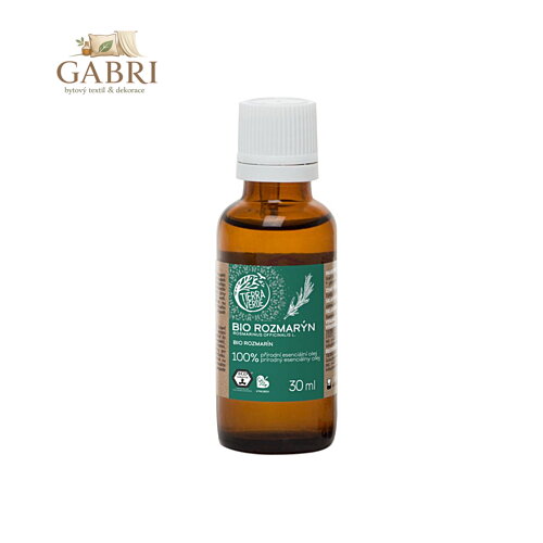 Tierra Verde – Esenciální olej BIO Rozmarýn (TIERRA VERDE), 30 ml