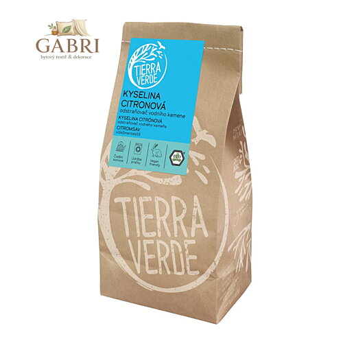 Tierra Verde – Odstraňovač vodního kamene – kyselina citronová (TIERRA VERDE), 500 g