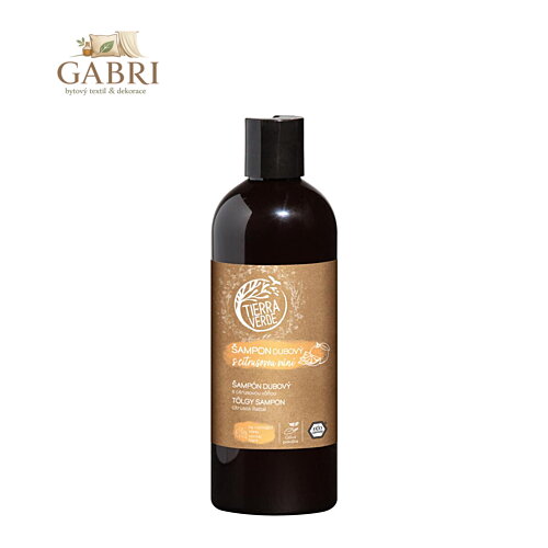 Tierra Verde – Šampon dubový s citrusovou vůní (TIERRA VERDE), 500 ml
