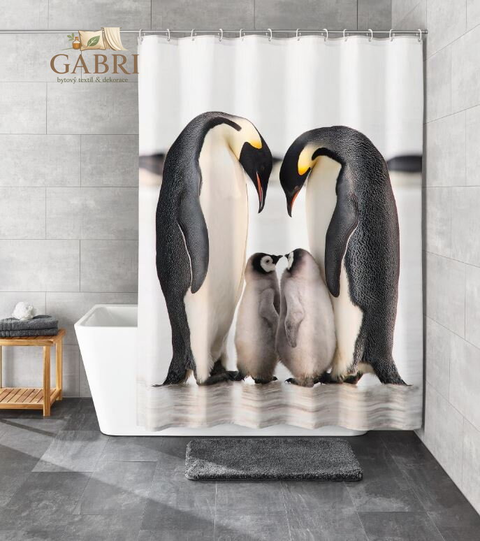 Koupelnový textilní závěs 180x200cm - Jackson 2026