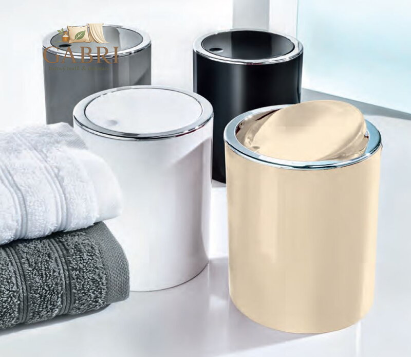 Koupelnový koš plastový - Clap Mini 1,5L ( více barev ) 2026