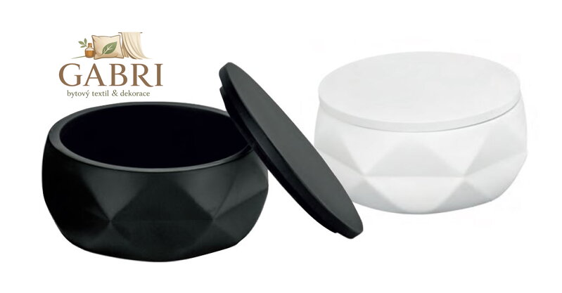 Koupelnová dózička 10,5 x 6,0 cm - Crackler Jar ( více barev ) 2024