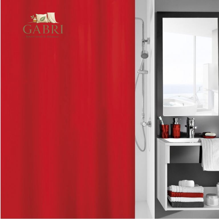 Koupelnový textilní závěs Kito ( více rozměrů a barev ) 2026