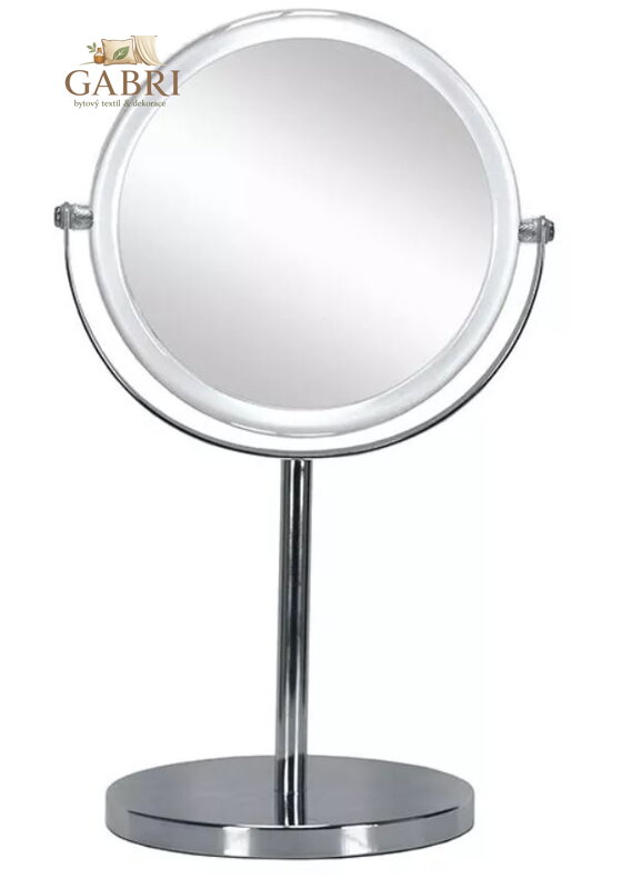 Kosmetické zrcadlo čiré Ø 15,3 cm - Transparent Mirror 2026