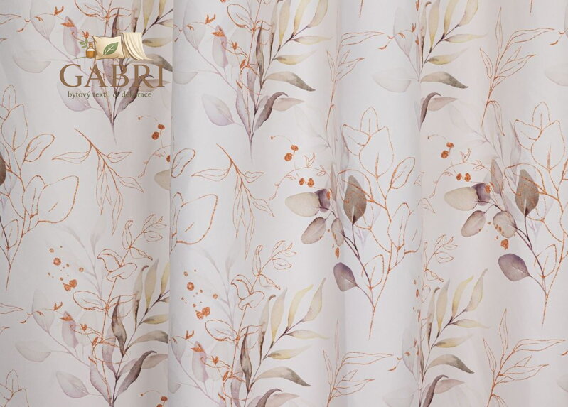 Metráž dekorační závěs šíře 150cm Lag-Fleur/02-2026