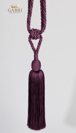 Dekorace do záclon a závěsů - Lucy Lilac