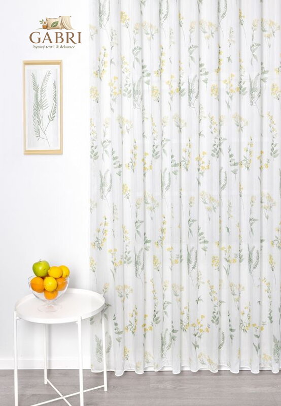 Metrážová záclona se vzorem výška 295cm Lag-Monika 04-2026