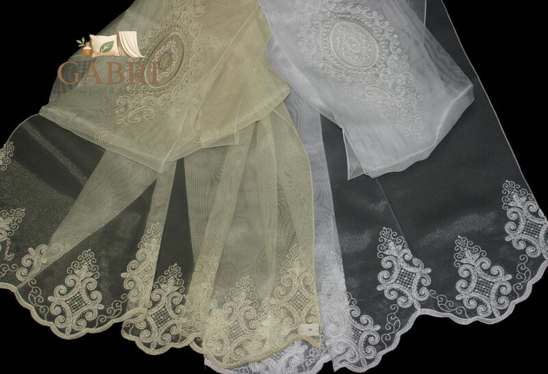 Metrážová záclona vyšívaná výška 280cm Lag-La Pedrera ( více barev ) 2026