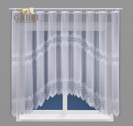 Záclona kusová oblouková 300x160cm Gabri-Violetta 001539-2026