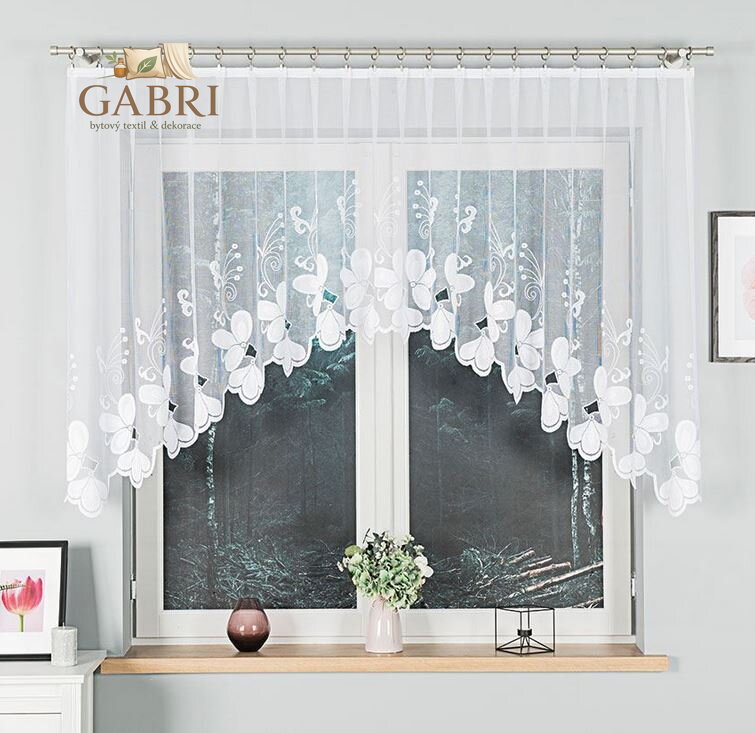 Záclona kusová oblouková 250x120cm Gabri-005099-2025