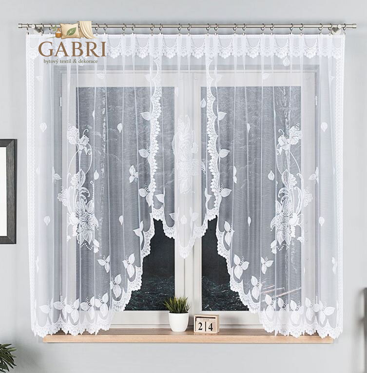 Záclona kusová oblouková 300x160cm Gabri-007263-2025