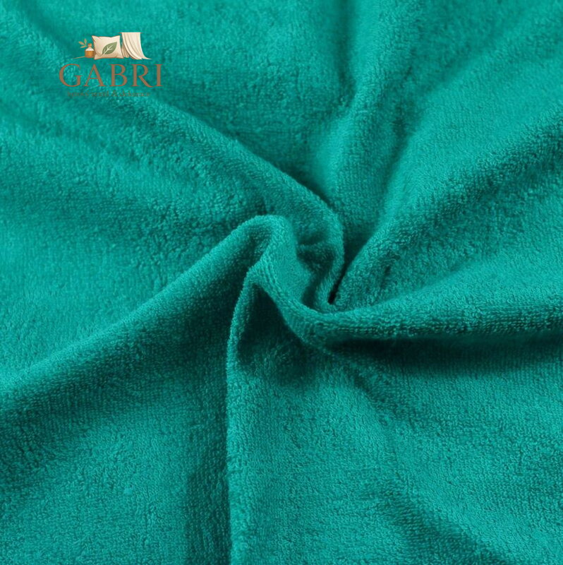 Froté prostěradlo 180g/m2 tmavě zelené 180x200cm s gumou - Skladem