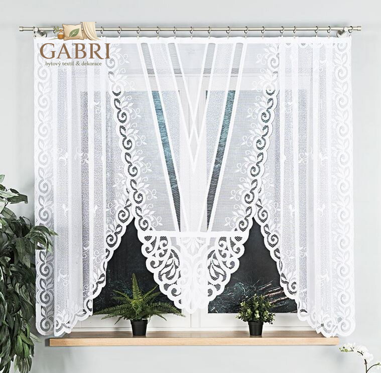 Záclona kusová oblouková 250x160cm Gabri-019370-2026 Výprodej