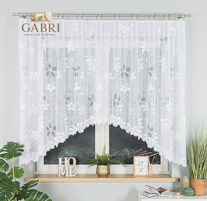 Záclona kusová oblouková s motivem 300x150cm Gabri-Renata 049885-2026
