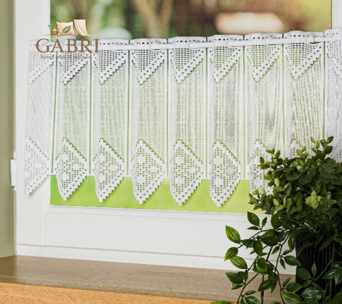 Žakárové záclony bílé v metráži se vzorem Gabri-362870-2026