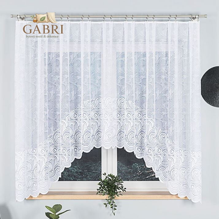 Záclona kusová oblouková s motivem 400x160cm Gabri-Kinga 023391-2026