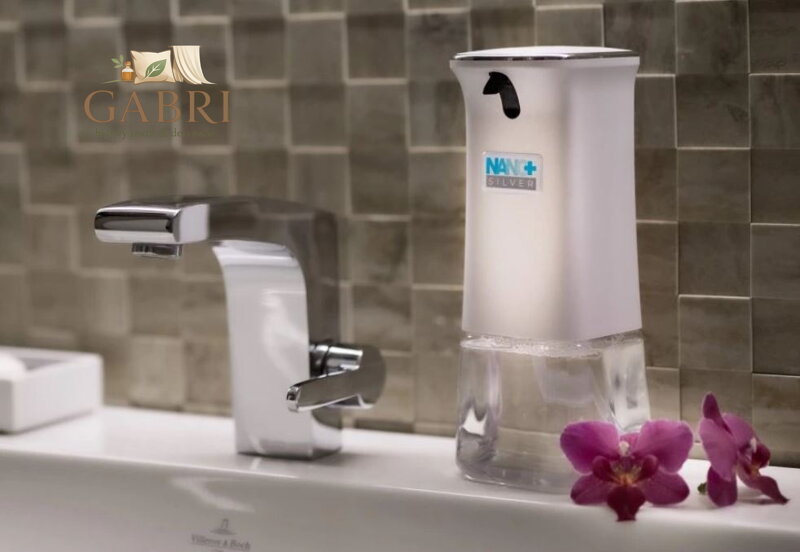 Bezdotykový dávkovač dezinfekce iNANO: gel, mýdlo balzám 